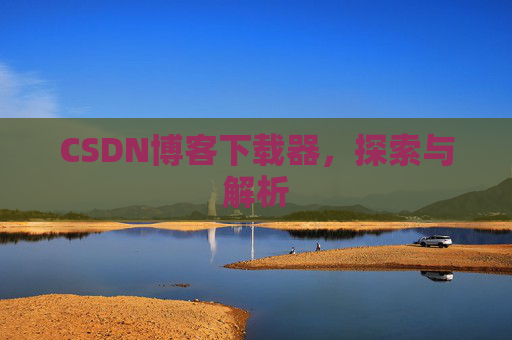 CSDN博客下载器，探索与解析